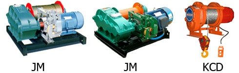 Лебедки электрические JM KCD